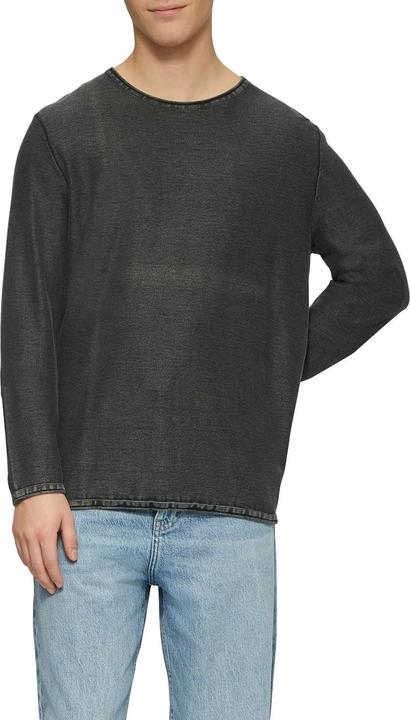 Immagine prodotto s.Oliver Strickpullover Gewaschener Strickpullover mit Rollkante (S)