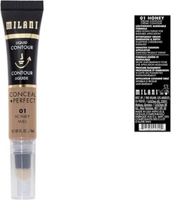 Actual product image Milani Conceal + Perfect Liquid Contour for Added Definition Face Lift