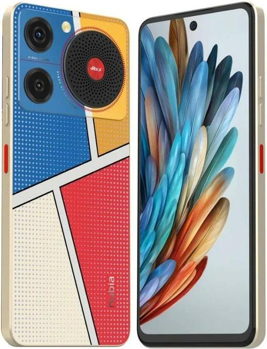 Immagine prodotto Nubia Dispositivo mobile Music / 4GB / 128GB / (128 GB, Pop, 6.60", Doppia SIM, 4G)