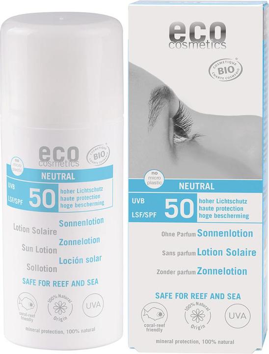 Actual product image Eco Cosmetics Sensitive (Suntan cream, SPF 50, 100 ml)