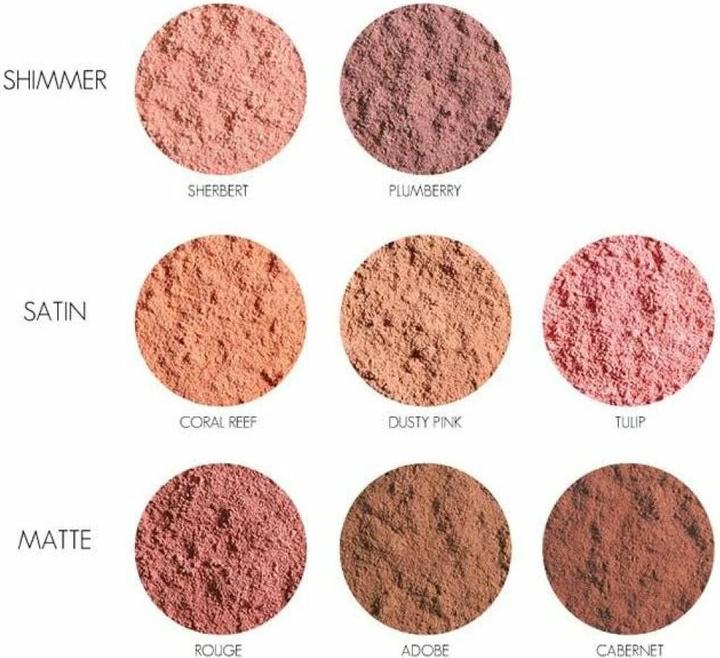 Actual product image Youngblood Crushed Mineral Blush - Plumberry (Plumberry)
