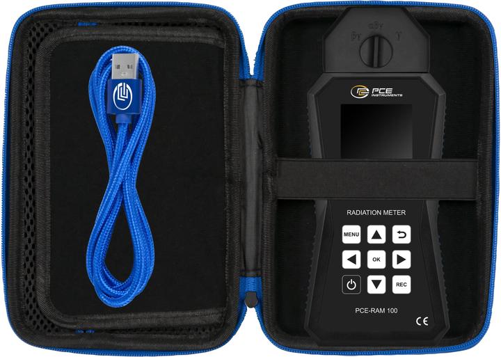 Actual product image PCE Instruments PCE-RAM 100 Geigerzähler Strahlung: Gamma, Alpha, Beta akustisch
