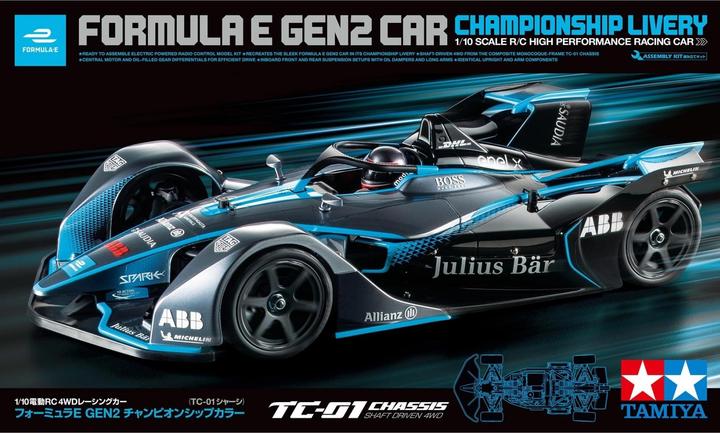 Immagine prodotto Tamiya Formula E Gen2 ChLivery TC-01 (Kit)