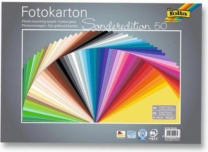 Folia Fotokarton (300 g/m², 50 x)