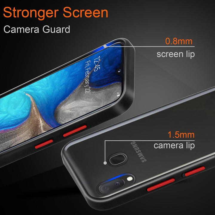 Productafbeelding Cadorabo Hybride matte hoes (Samsung Galaxy A20e)