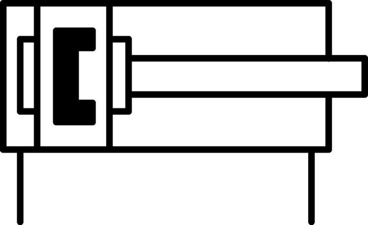 Produktbild Festo Round Cylinder, 25mm Bore, 25mm Stroke