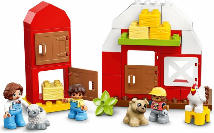 Actual product image LEGO Barn, tractor and animal care (10952)