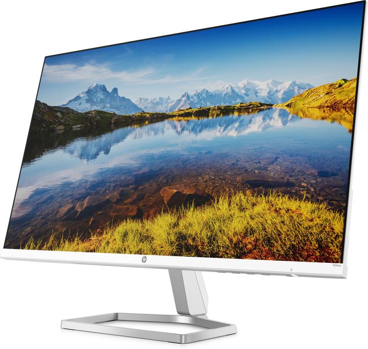 Actual product image HP M24fwa (23.8") pixels Full HD LCD Silver, White (1920 x 1080 pixels, 23.80")