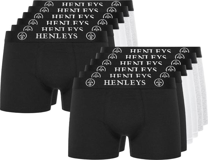Produktbild Henleys Century Boxershorts (12erPack) (S, 12er Pack)