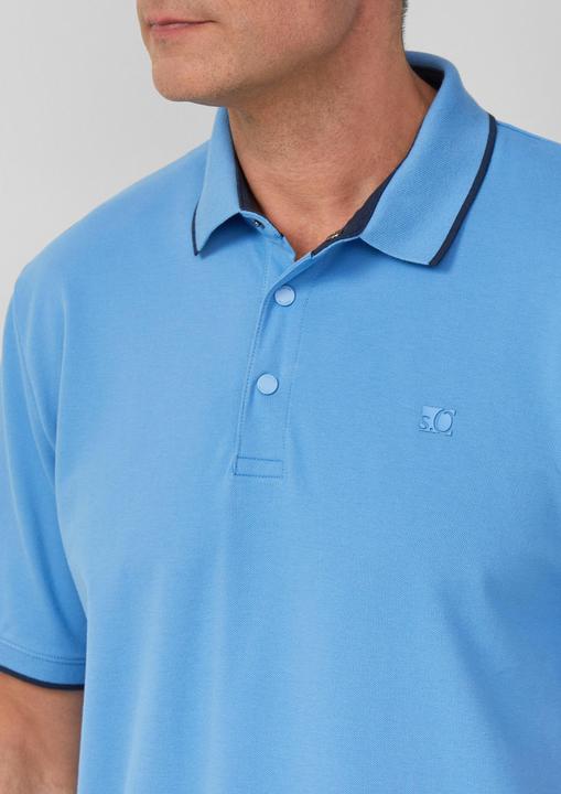 Image du produit S.Oliver Polo-Shirt Sportives Piqué-Poloshirt mit Kontrast-Details (XXL)