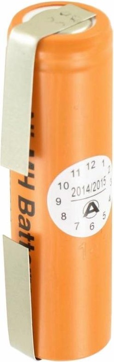 Panasonic Akku HHR-150AAF9 mit Lötfahne U-Form (AA, 1500 mAh)