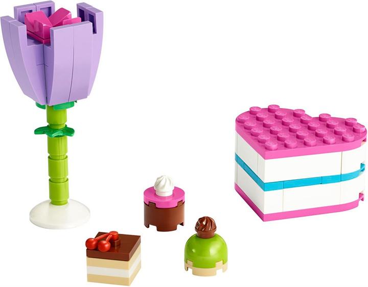 Produktbild LEGO Friends - Pralinenschachtel & Blume (30411, LEGO Friends)