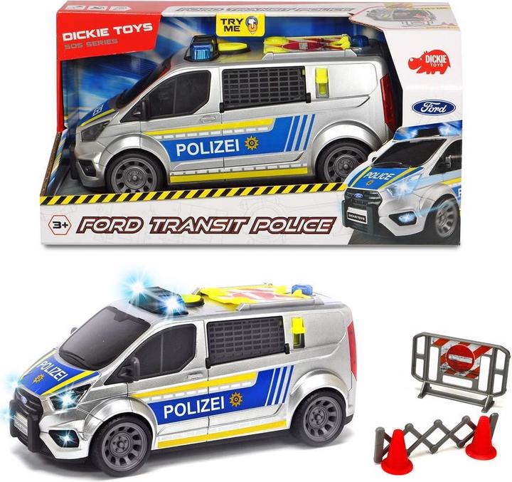 Actual product image Dickie Ford Transit Police