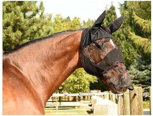 Actual product image Kerbl Fly mask with ear and nostril protection