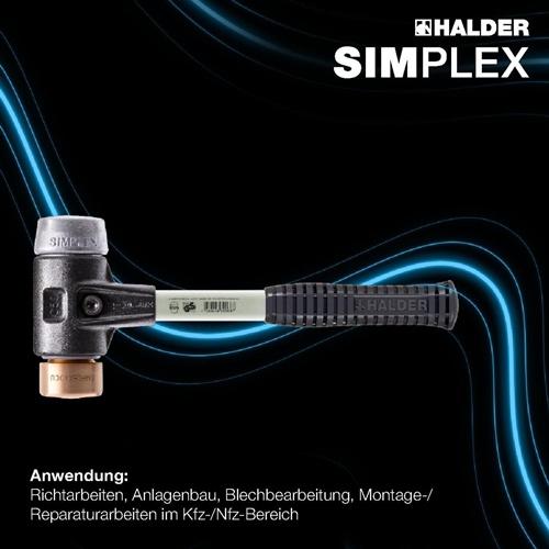 Actual product image Halder Soft Face Hammer SIMPLEX (1205 g)