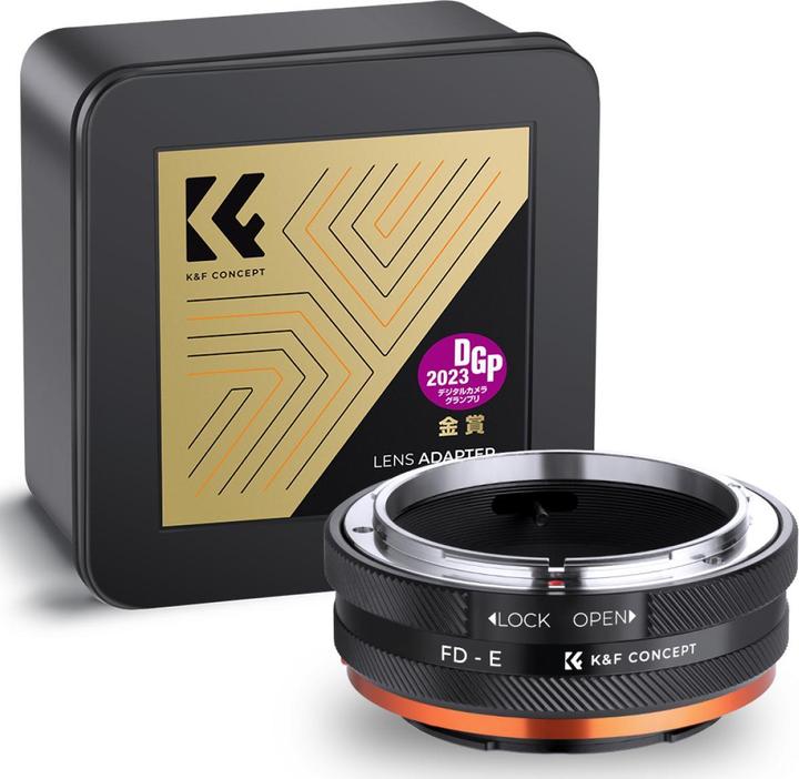 Immagine prodotto K&F Concept Attacco adattatore per obiettivo ad alta precisione, FD-NEX IV PRO