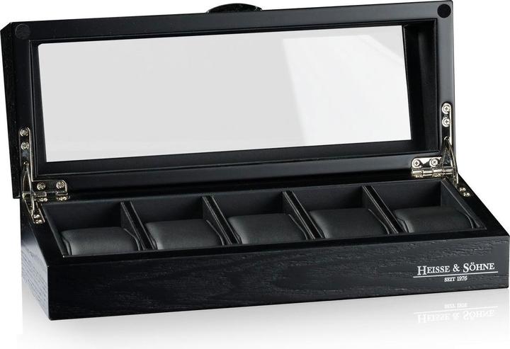 Produktbild Heisse & Söhne Uhrenbox Oxford 5 - Dark Oak