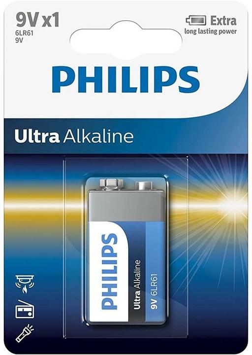 Actual product image ProPlus Ultra alkaline battery 9V in blister pack (1 pcs., 9V Block)