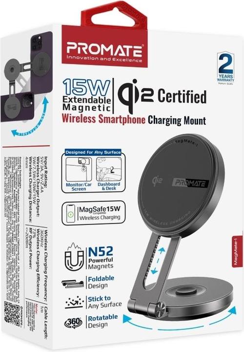 Produktbild ProMate Qi2 Certified Wireless Smartphone Charging Mount