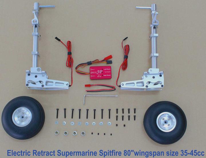 Actual product image Seagull Models SG-Models ) Spitfire 80" 35-45cc WITH electric retractable landing gear ARF (Multi motor)