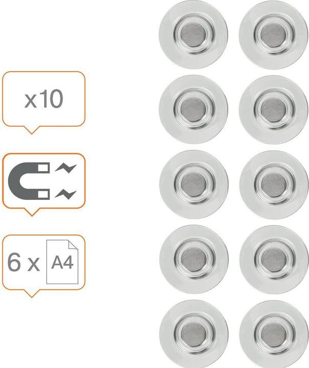 Productafbeelding Nobo Zeldzame aardmagneten (10x)