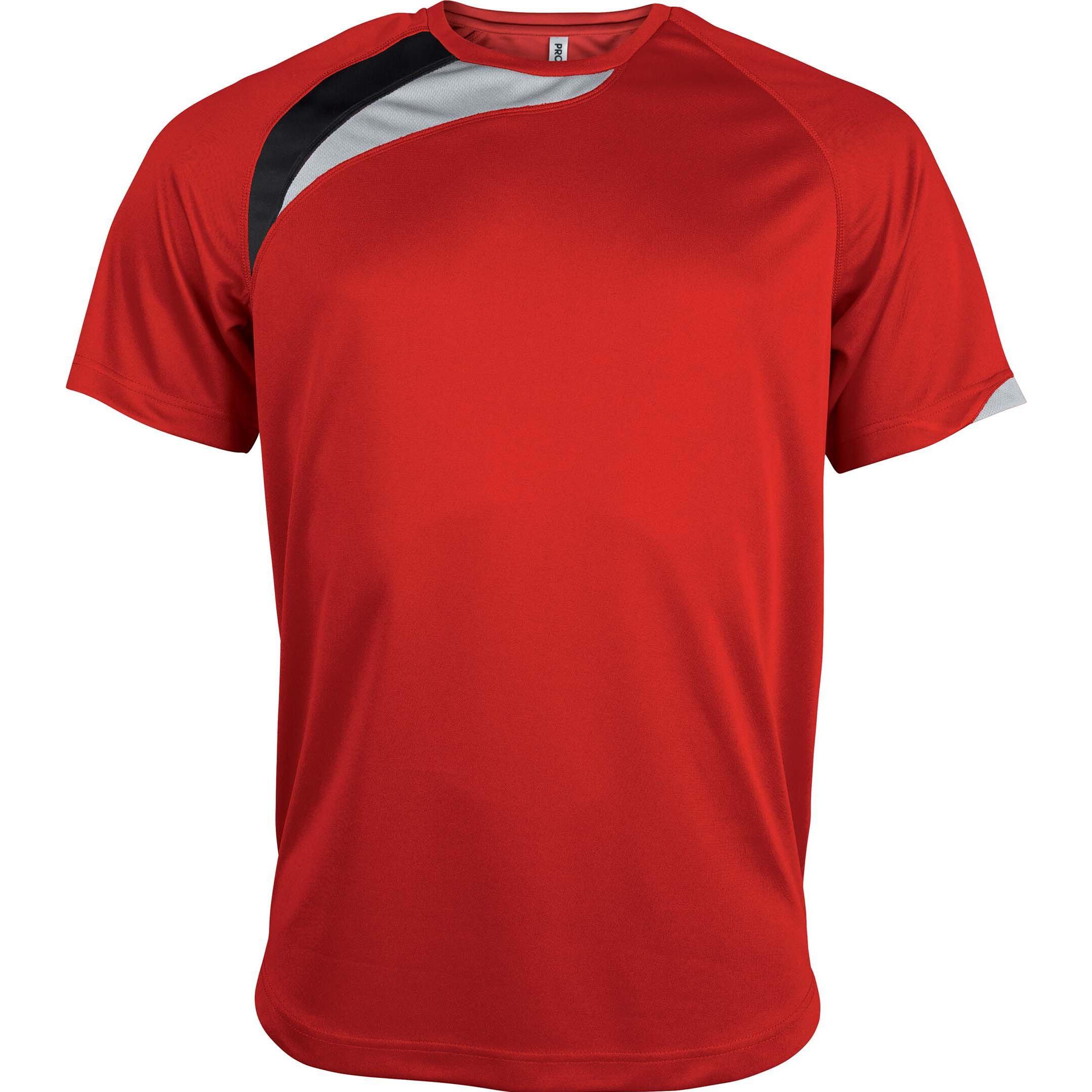 Proact, Herren, Sportshirt, polyester (XL), Rot, XL
