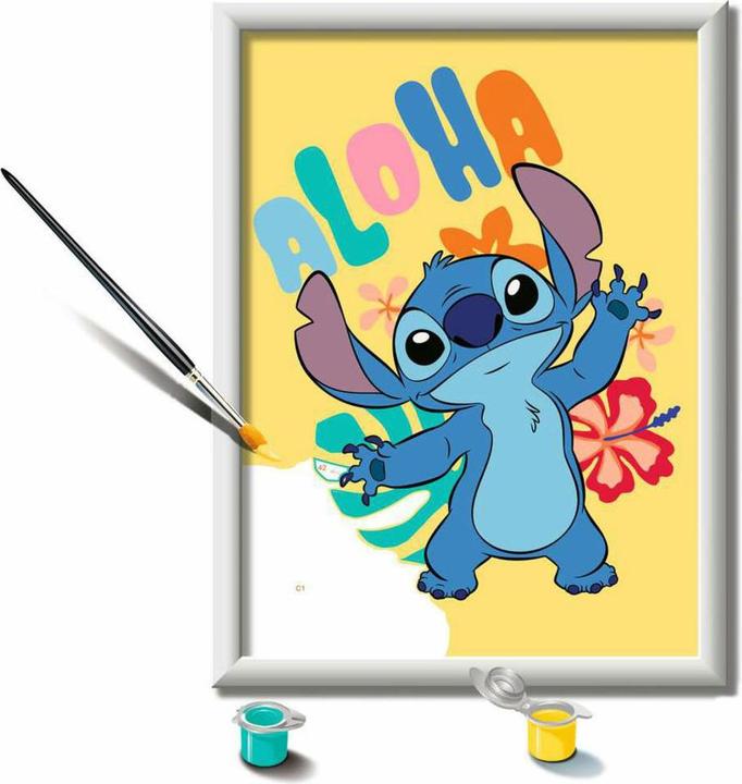 Produktbild Ravensburger Malen nach Zahlen 23767 - Disney Stitch - Kinder ab 9 Jahren
