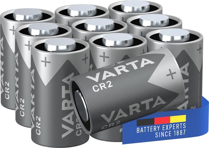 Produktbild Varta CR2 (10 Stk., CR2, 920 mAh)