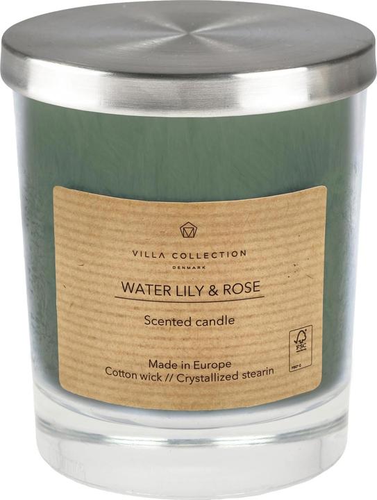 Actual product image Villa Collection Kras Water Lily & Rose Scented Candle 8.5 x 10 cm