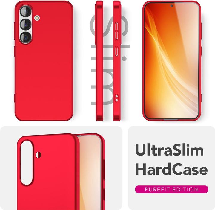 Produktbild Nalia PureFit - Ultra Dünne 0,5mm Leichte Hülle - Slim Fit Hardcase (Samsung Galaxy S25)