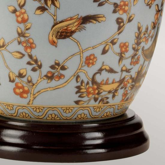 Productafbeelding Elstead Lighting Gold Birds tafellamp E27 goud crème, Made in UK (E27)