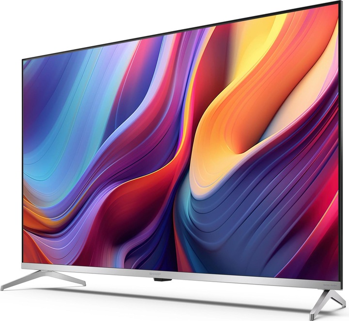 Actual product image Sharp TV QLED GOOGLE TV, 43 INCH, resolution: 3840 (43", QLED, 4K)
