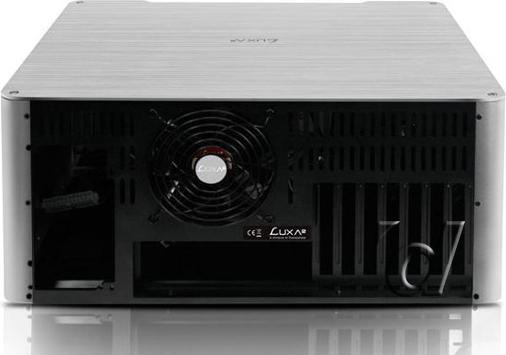 Produktbild Luxa² HTPC Aluminium LM300 Pro, Media LAB LCD, silber (ATX, mATX, Mini-ITX)