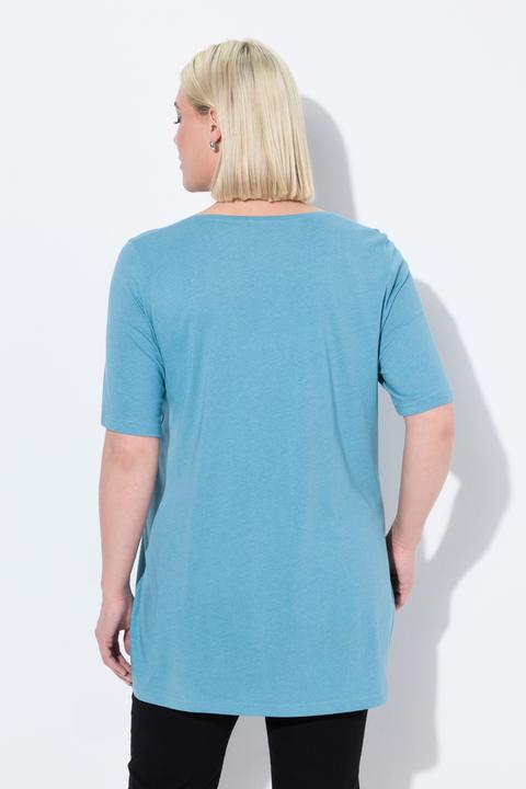 Actual product image Ulla Popken Essential Front Pleat Tee (42, 44)