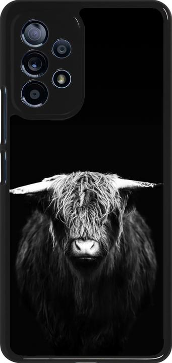 Actual product image PhoneLook Cover Highland calf black (Samsung Galaxy A53 5G)