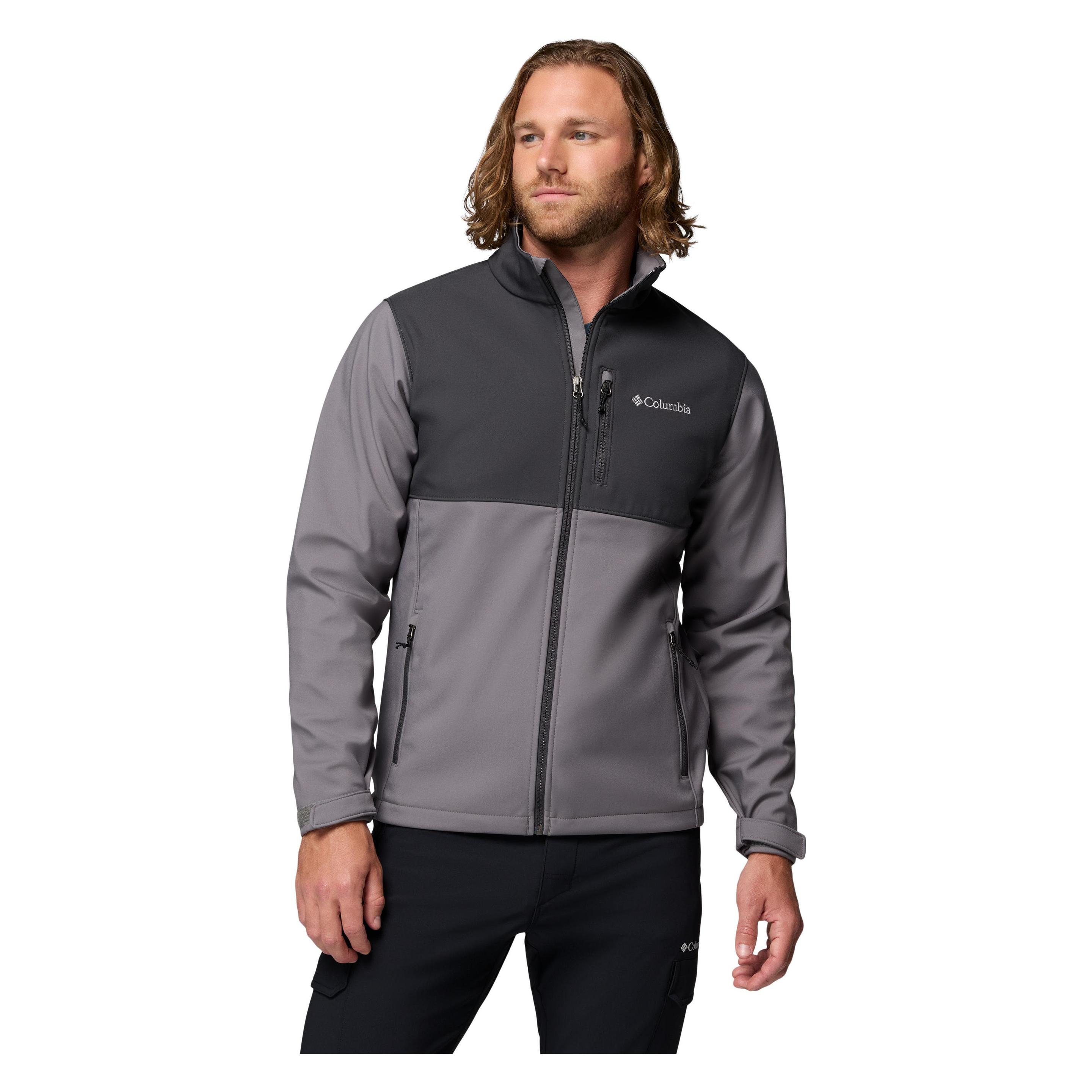 Columbia, Herren, Outdoorjacken, Ascender™ Softshell Jacket (Xxl), Grau, Xxl