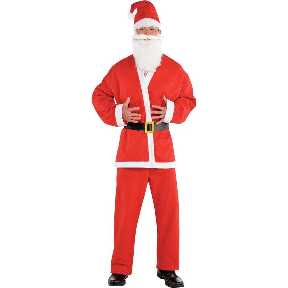 Amscan Erwachsenenkostüm Weihnachtsmann Anzug Grösse M (M)