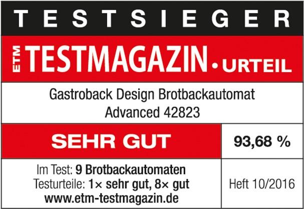 Actual product image Gastroback Design Advanced