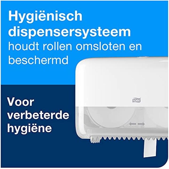 Immagine prodotto Tork Distributore di carta igienica a doppio rotolo Midi senza maniche