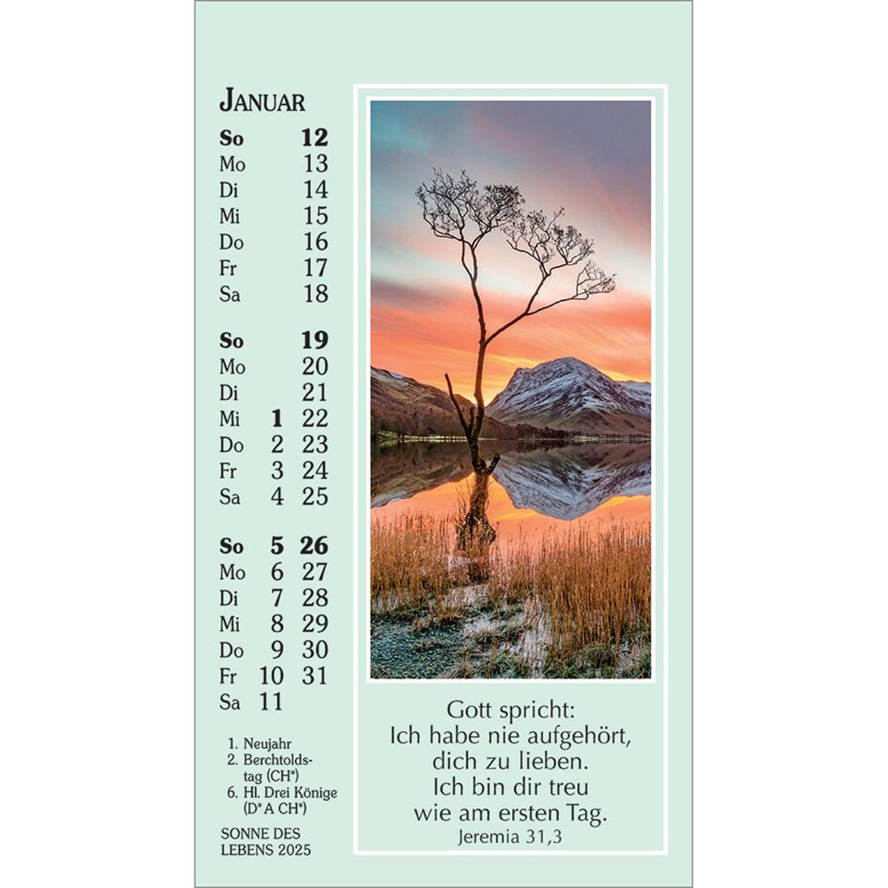 Thumbnail - Kawohl, Kalender, Sonne des Lebens 2025