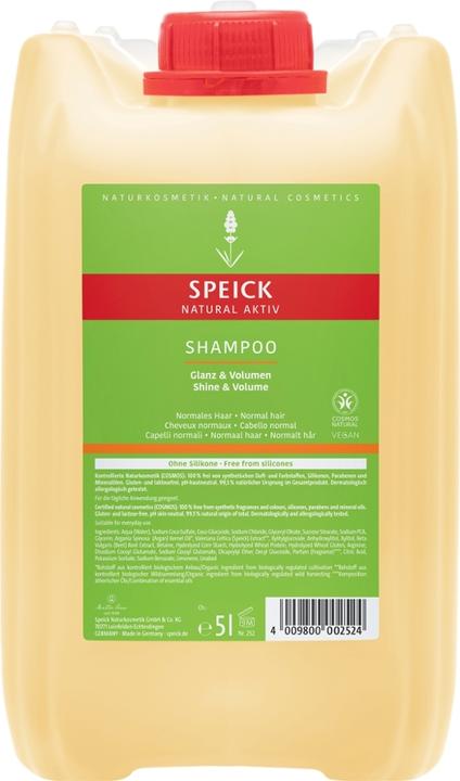 Actual product image Speick Natural Active Shampoo Shine & Volume (Liquid shampoo)