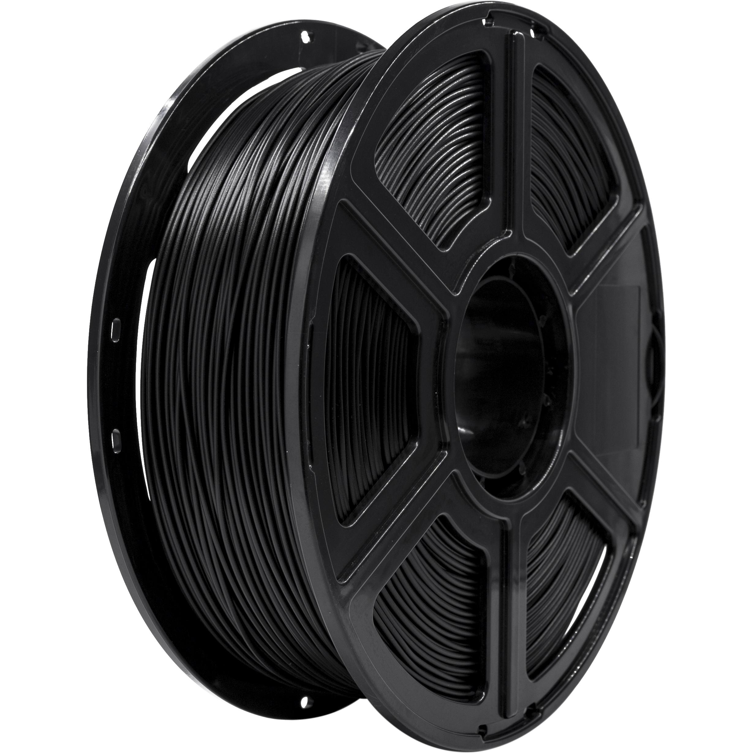 FlashForge Filament (PLA, 1.75 mm, 1000 g, Schwarz), 3D Filament, Schwarz