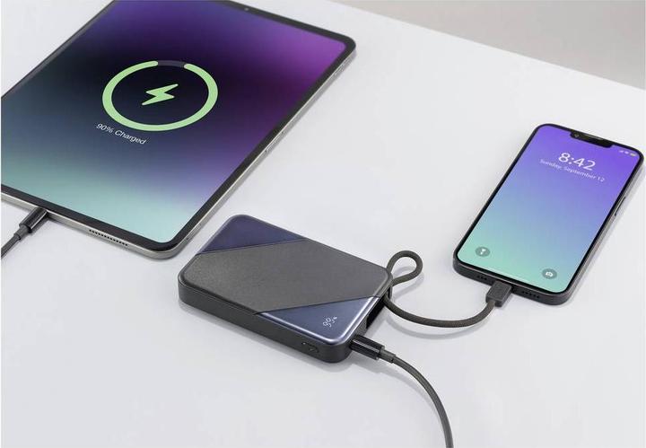 Produktbild Voltcraft VC-PBP2535CB Powerbank 10000 mAh USB PD 3.0 Li-Ion Schwarz Statusanze (10000 mAh, 22.50 W)