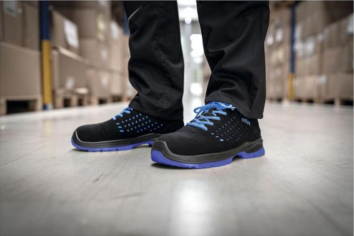 Actual product image Atlas Safety half-shoe SL 405 XP 2.0 blue ESD, S1P, width 10, size 41 (S1P, 41)