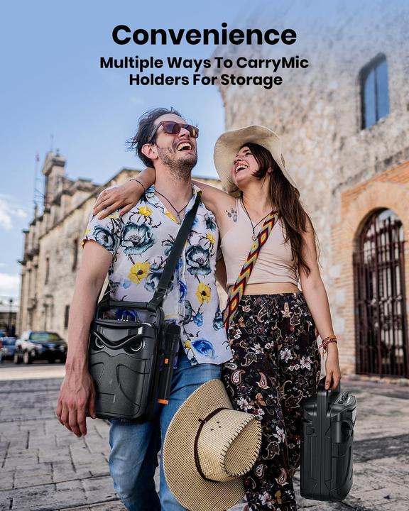 Actual product image MouKey Mobile karaoke machine MPS3 (1x 150 W)