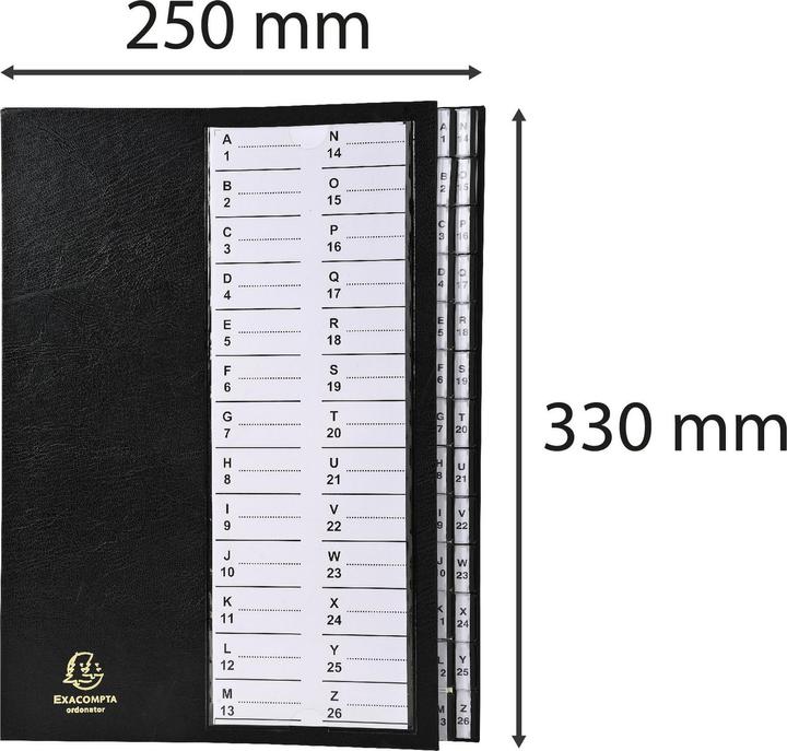 Actual product image Exacompta Folders with pleated spine (A4, 64x)