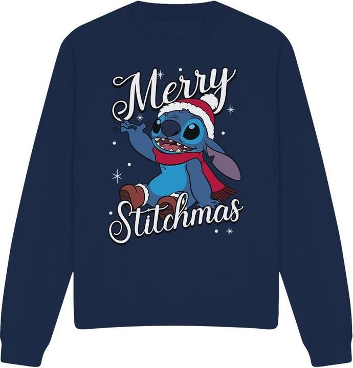 Immagine prodotto Lilo & Stitch Merry Stitchmas Felpa Adulto Unisex (L)