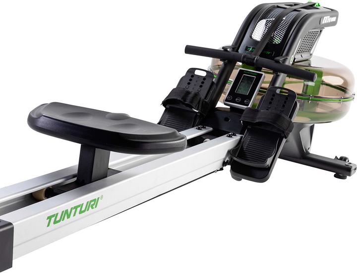 Actual product image Tunturi R85W Endurance Wasser Rudergerät Dual Rail