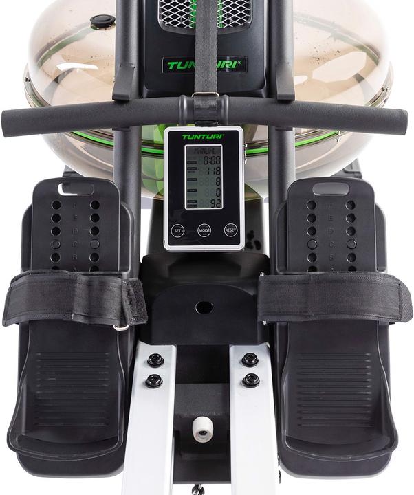 Actual product image Tunturi R85W Endurance Wasser Rudergerät Dual Rail