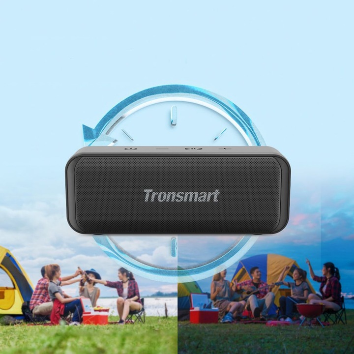 Actual product image Tronsmart Wireless Bluetooth Speaker T2 Mini 2023 Black (black) (18 h, Battery operated)